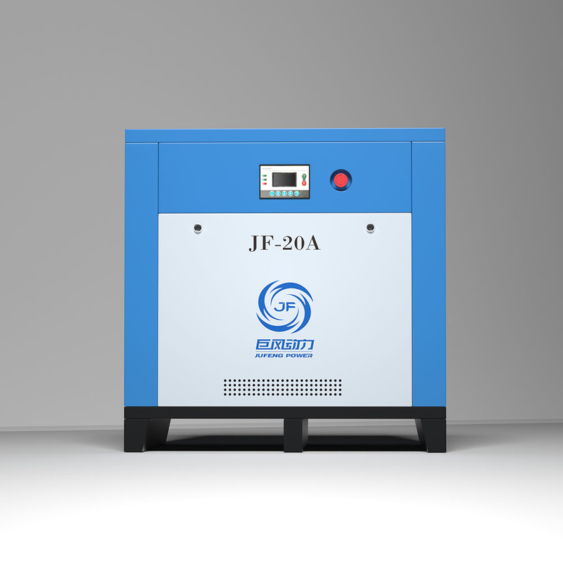 শিল্প চিত্রের জন্য 15KW একক পর্যায়ের সরাসরি ড্রাইভ এয়ার কম্প্রেসার 20HP স্থায়ী গতি