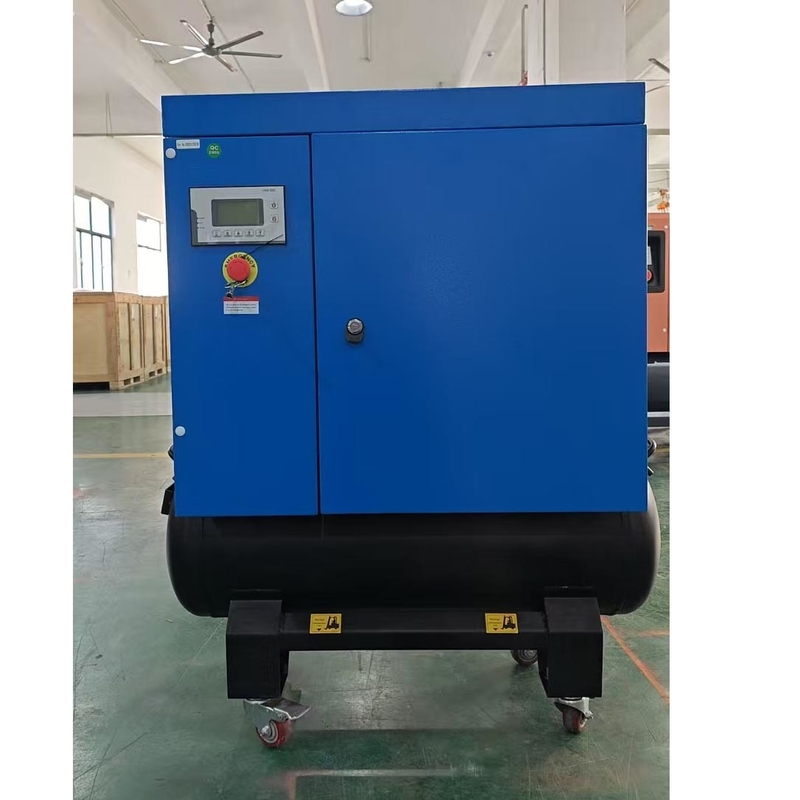 সহজ অপারেশন জন্য বুদ্ধিমান নিয়ামক JD-10AT বৈশিষ্ট্যযুক্ত এক-ফেজ স্থায়ী চৌম্বক স্ক্রু বায়ু সংকোচকারী 220v / 380v