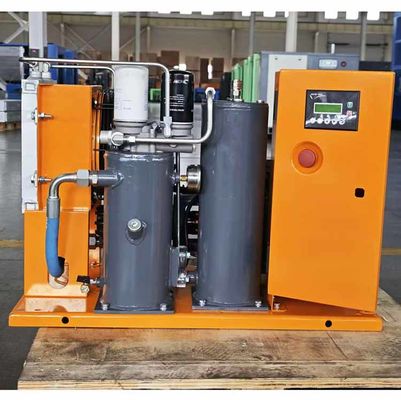 দুই-এক ছোট 4kw 8bar ইন্টিগ্রেটেড এয়ার-কুলড স্ক্রু এয়ার কম্প্রেসার